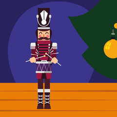 Christmas nutcracker design