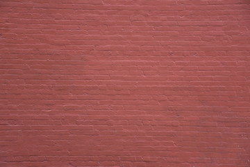 Painted red brick background