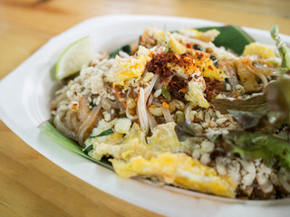 Pad Thai noodle of thailand street foods style