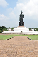 Fototapeta na wymiar Walking Buddha