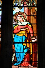 Fototapeta premium Vitraux de la Cathédrale de Vienne