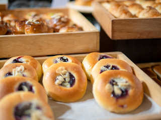 hotel breakfast bakery set corner 