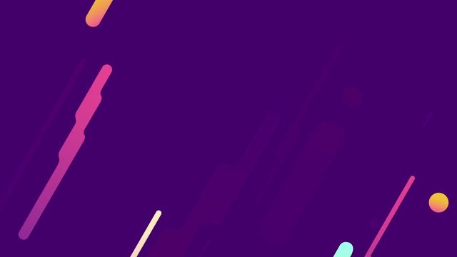 Geometric Shapes with Gradient Futuristic Motion Desing 4K Background.