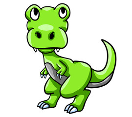 Green Baby T Rex