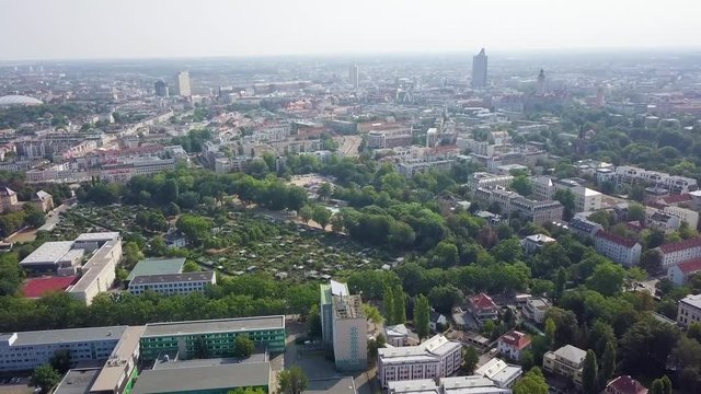 Aerial View Leipzig Court
