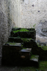 Walls and structures of Herculaneum, Greece