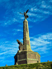 War memorial monument, Aberystwyth,Wales, UK