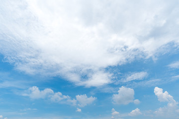 Obraz premium clear blue sky background,clouds with background.