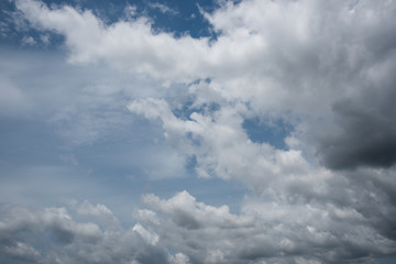 Obraz premium dark storm clouds with background,Dark clouds before a thunder-storm.