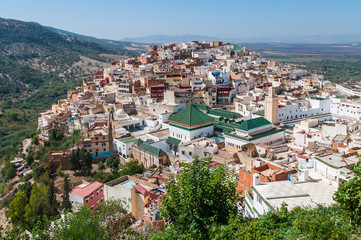 Fototapeta na wymiar Moulay Idriss; Marokko