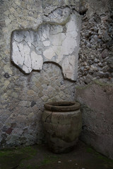 Fototapeta premium Walls and structures of Herculaneum, Greece