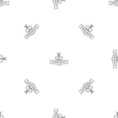Wedding jewellery pattern seamless vector repeat geometric for any web design