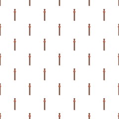 Bulb zip pattern seamless vector repeat for any web design