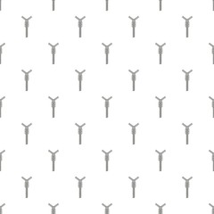 Long zip pattern seamless vector repeat for any web design