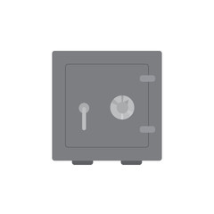 Safe icon on white background for graphic and web design, Modern simple vector sign. Internet concept. Trendy symbol for website design web button or mobile app.