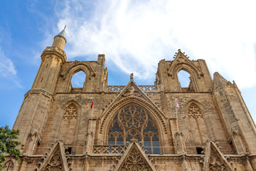 Obraz premium Lala Mustafa Pasha Mosque. Famagusta, North Cyprus.