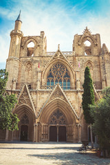 Obraz premium Lala Mustafa Pasha Mosque. Famagusta, North Cyprus.