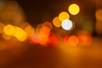 Abstract lights bokeh background. Christmas concept. 