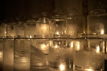 lights in night