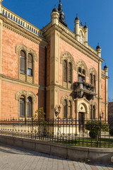 Fototapeta na wymiar Building of Bishop Palace in City of Novi Sad, Vojvodina, Serbia