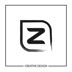 Initial Letter Z Logo Template Vector Design