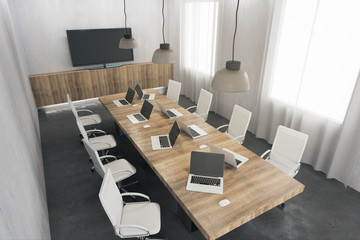 Contemporary office interior