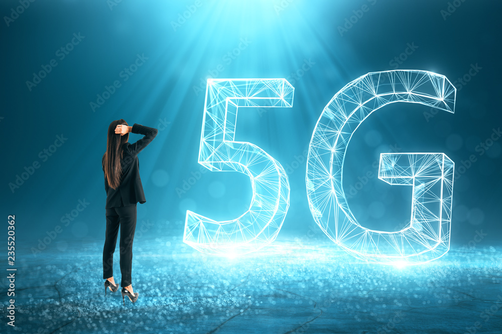 Poster internet speed concept