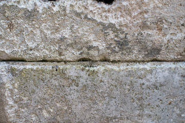 old concrete slabs