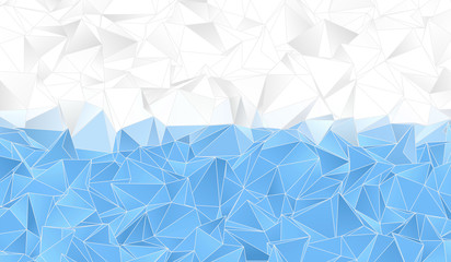 Triangular 3d, modern background