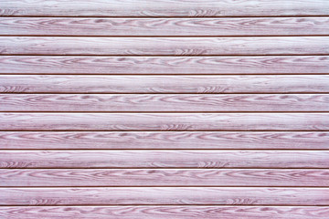 Obraz premium Light pink horizontal wooden planks as texture, background