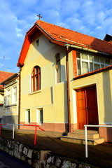 Typical urban landscape of the city Brasov, a town situated in Transylvania, Romania