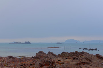 Plage De Porto Ota En Corse Buy This Stock Photo And