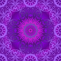 Ornamental ethnic seamless pattern. For fashion design, shawl, textile, bandanna, print, invitation card. Vector illustration