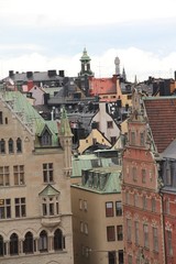 Obraz premium aerial view of Copenhagen