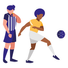 Soccer referee design