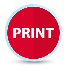 Print flat prime red round button