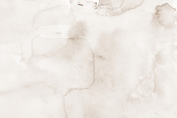 Photo of Watercolor texture on paper close-up