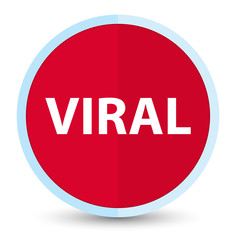 Viral flat prime red round button