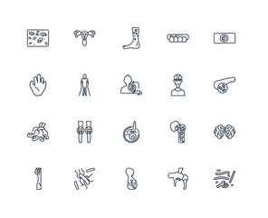 Lupus, Hyperopia, Jaundice, Leishmaniasis, Lymphoma, Lice, Parki