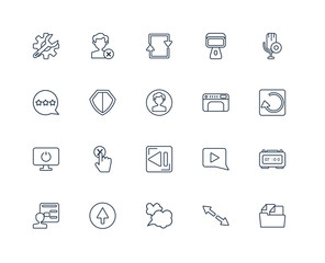 Documents, Diagonal arrow, Bubble speech, Arrow, Account, Reader