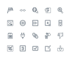 Download, Minimize, Check Square, Lowercase, Crop, Magnifying gl