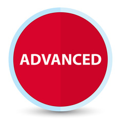 Advanced flat prime red round button