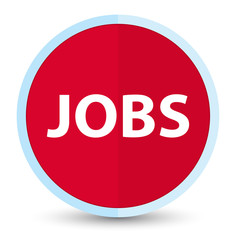 Jobs flat prime red round button