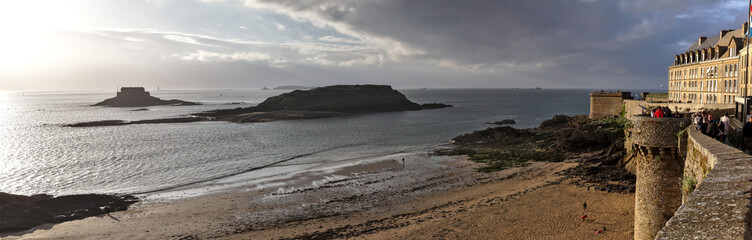 Saint-Malo, Vue panoramique, France