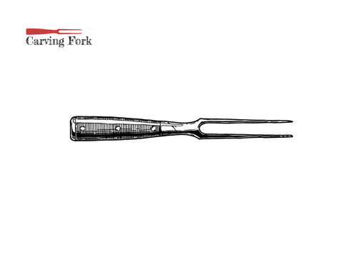 illustration of Carving Fork