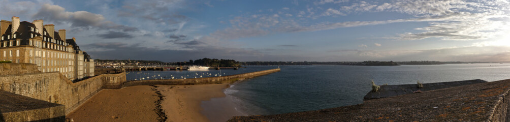 Saint-Malo, Vue panoramique, France