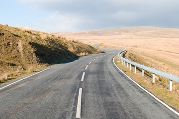 road in mountains
