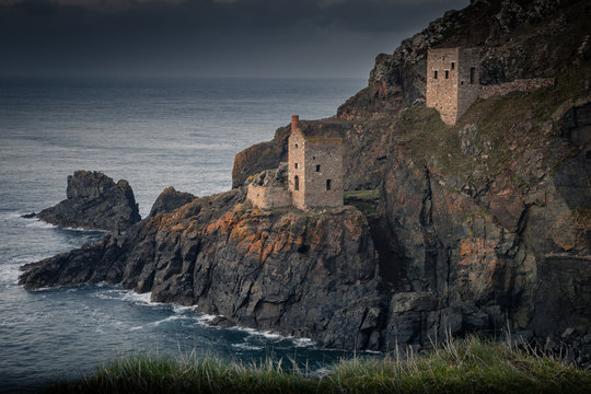 Beautiful Old Tin Mines at Botallack, Cornwall