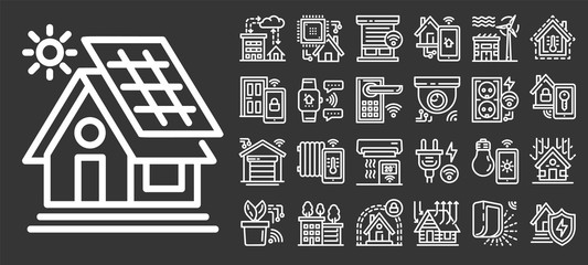 Customer retention icon set. Outline set of customer retention vector icons for web design isolated on gray background