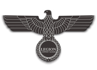 Logo of the Roman eagle.